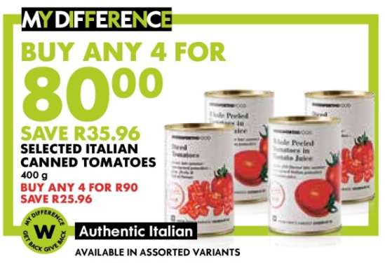 Selected Italian Canned Tomatoes