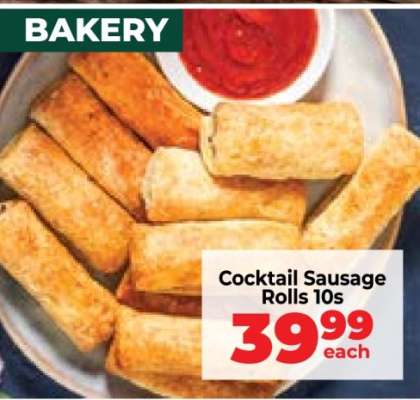 Cocktail Sausage Rolls 10s