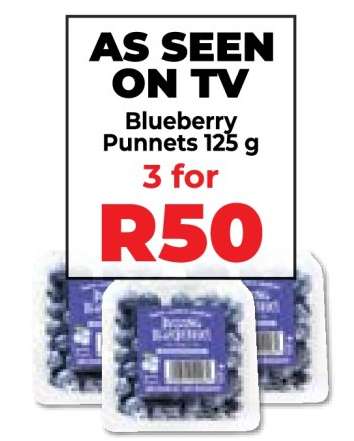 Blueberry Punnets 125 g