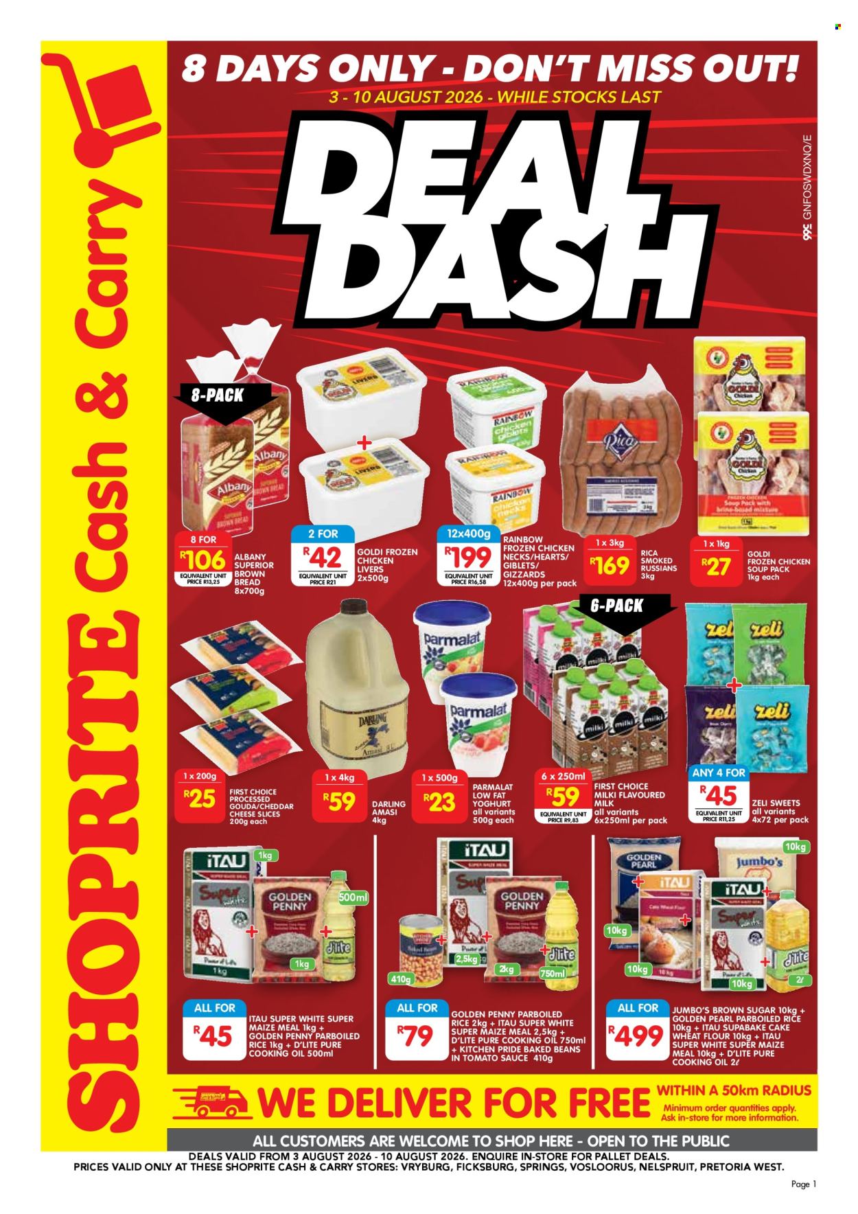Shoprite specials - 08.03.2026 - 08.10.2026. Page 1