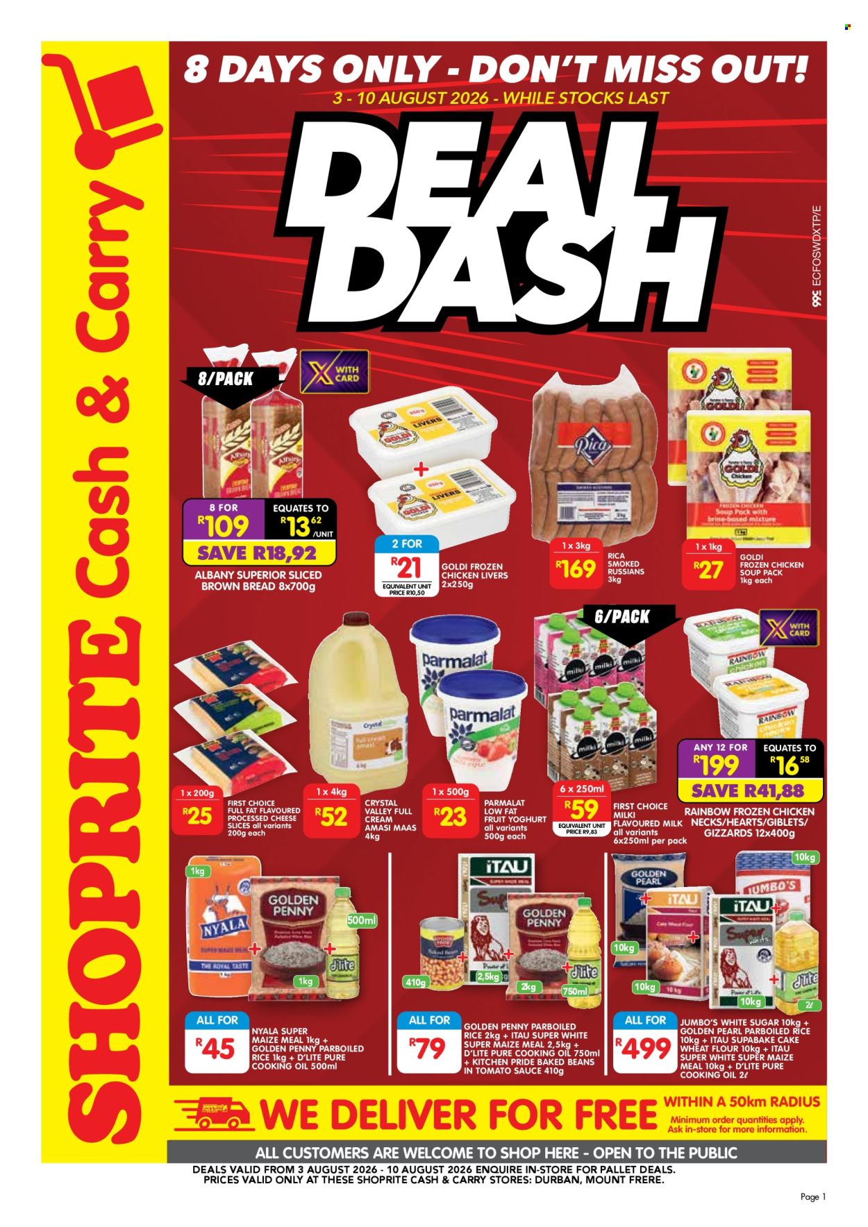 Shoprite specials - 08.03.2026 - 08.10.2026. Page 1
