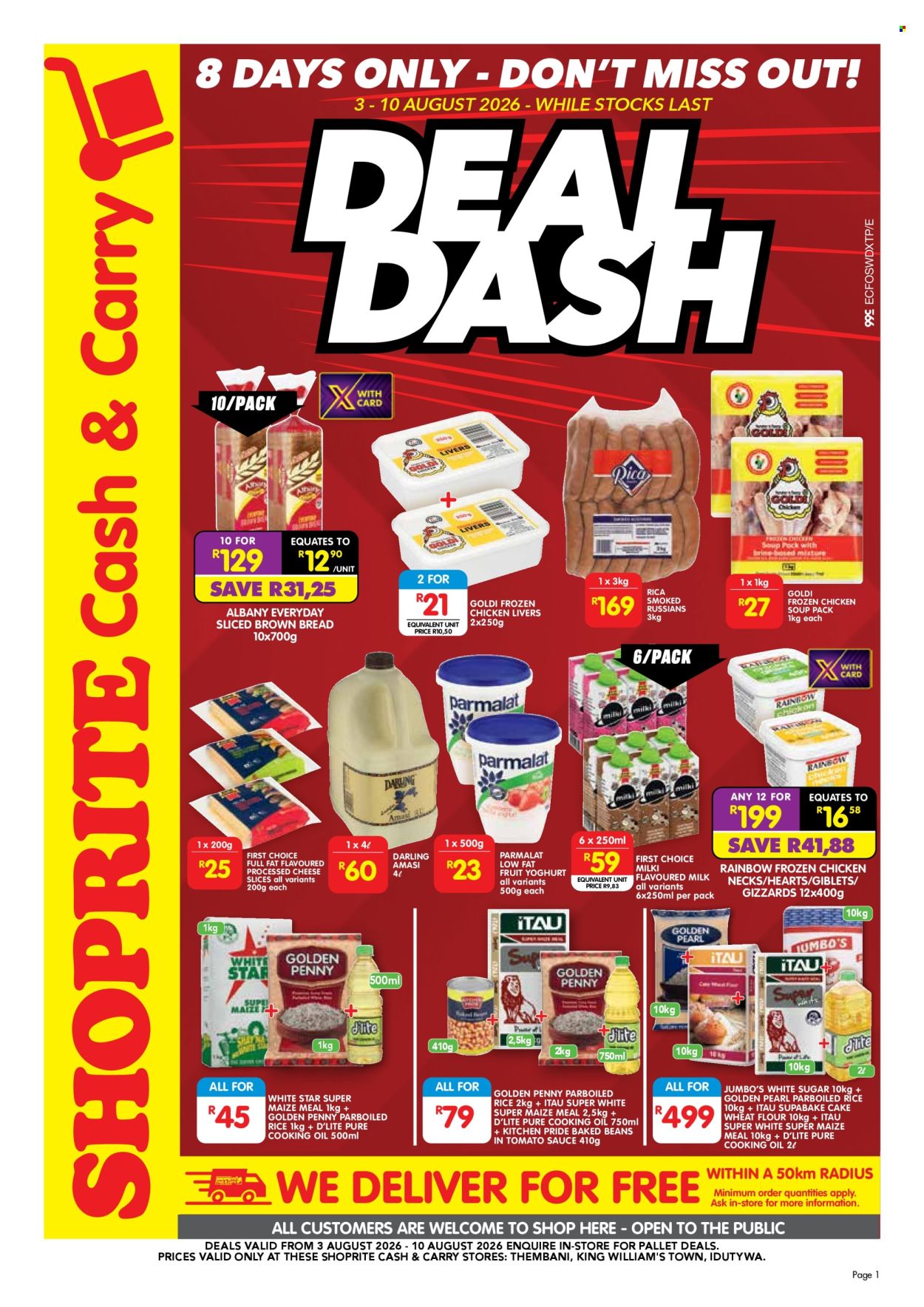 Shoprite specials - 08.03.2026 - 08.10.2026. Page 1