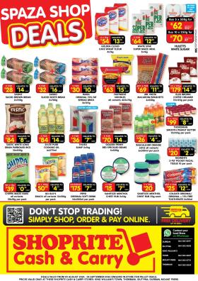 Shoprite - Cash & Carry Spaza Shop Deals Exclusive Eastern Cape