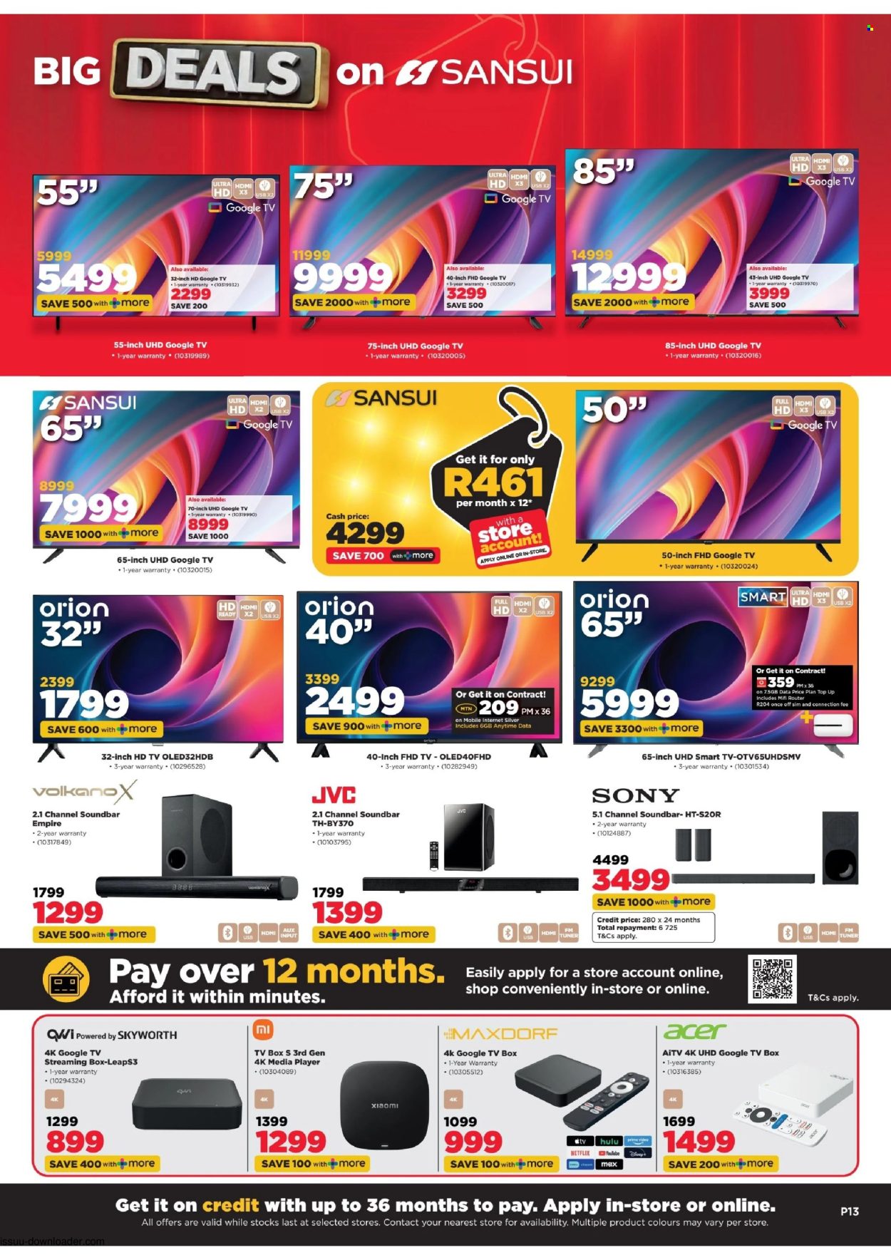 HiFi Corp specials - 08.05.2026 - 09.01.2026. Page 13