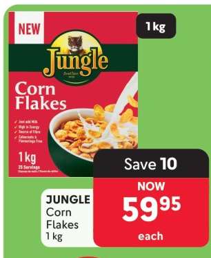 JUNGLE Corn Flakes 1 kg