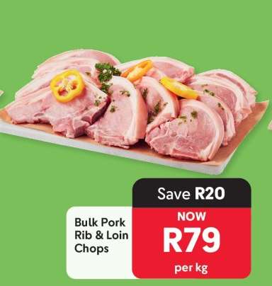 Bulk Pork Rib & Loin Chops