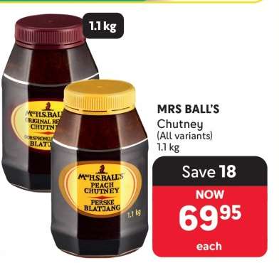 MRS BALL'S CHUTNEY