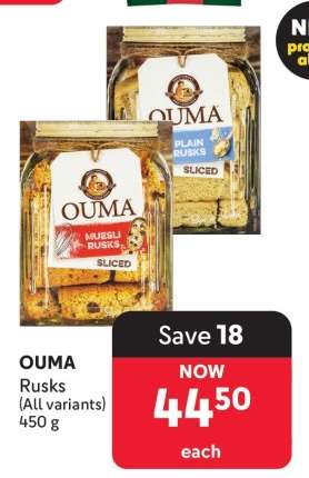 Ouma Rusks