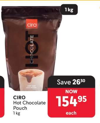 CIRO Hot Chocolate Pouch
