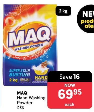 MAQ Hand Washing Powder 2 kg