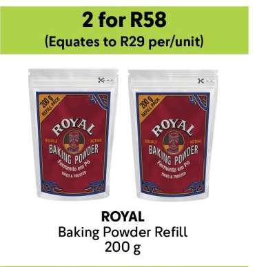 ROYAL BAKING POWDER REFILL