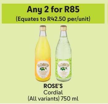 Rose's Cordial