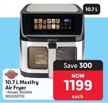 10.7 L Maxifry Air Fryer