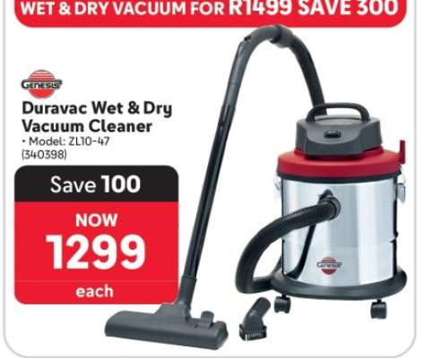Duravac Wet & Dry Vacuum Cleaner