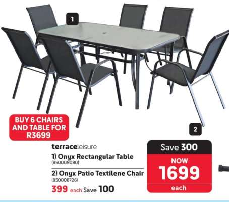 Onyx Rectangular Table
