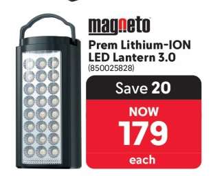Magneto Prem Lithium-ION LED Lantern 3.0