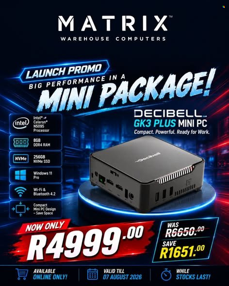 Matrix Warehouse specials. Page 1