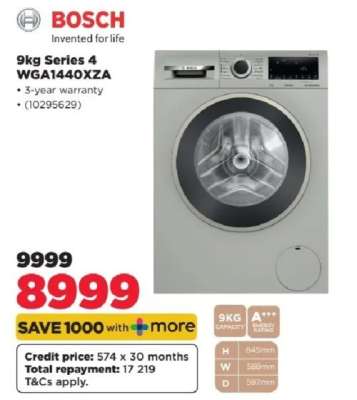 Bosch 9kg Series 4 WGA1440XZA