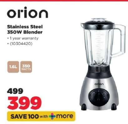 Orion Stainless Steel 350W Blender