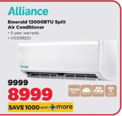 Alliance Emerald 12000BTU Split Air Conditioner