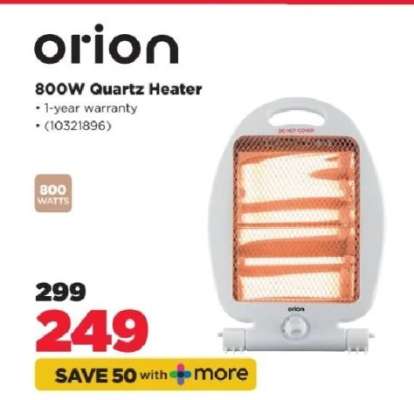 orion 800W Quartz Heater