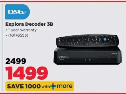DStv Explora Decoder 3B