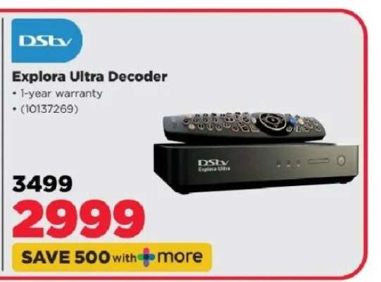 DSTV Explora Ultra Decoder