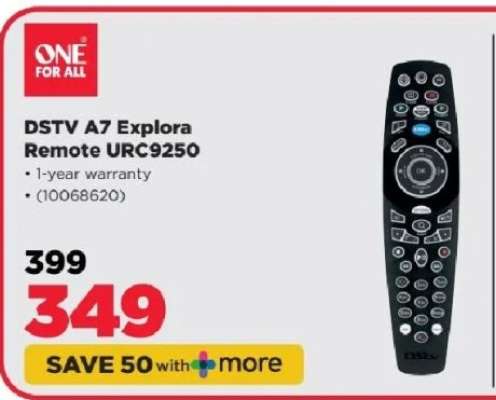 DSTV A7 Explora Remote URC9250