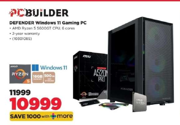 DEFENDER Windows 11 Gaming PC