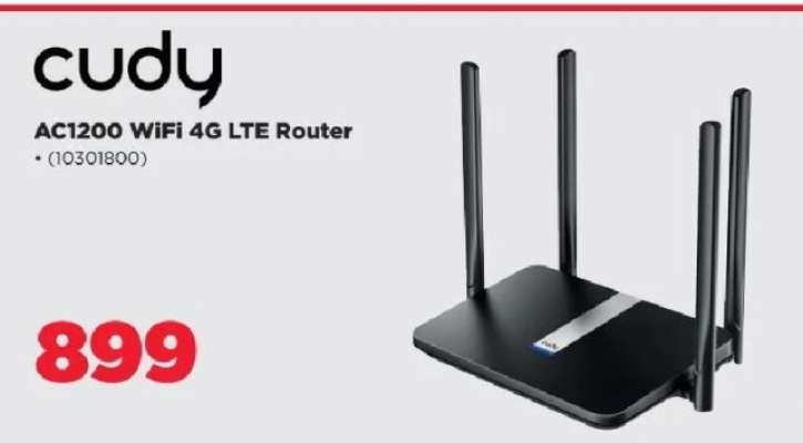 cudy AC1200 WiFi 4G LTE Router