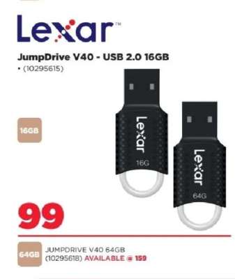 Lexar JumpDrive V40 - USB 2.0 16GB