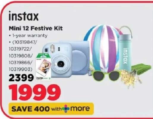 instax Mini 12 Festive Kit