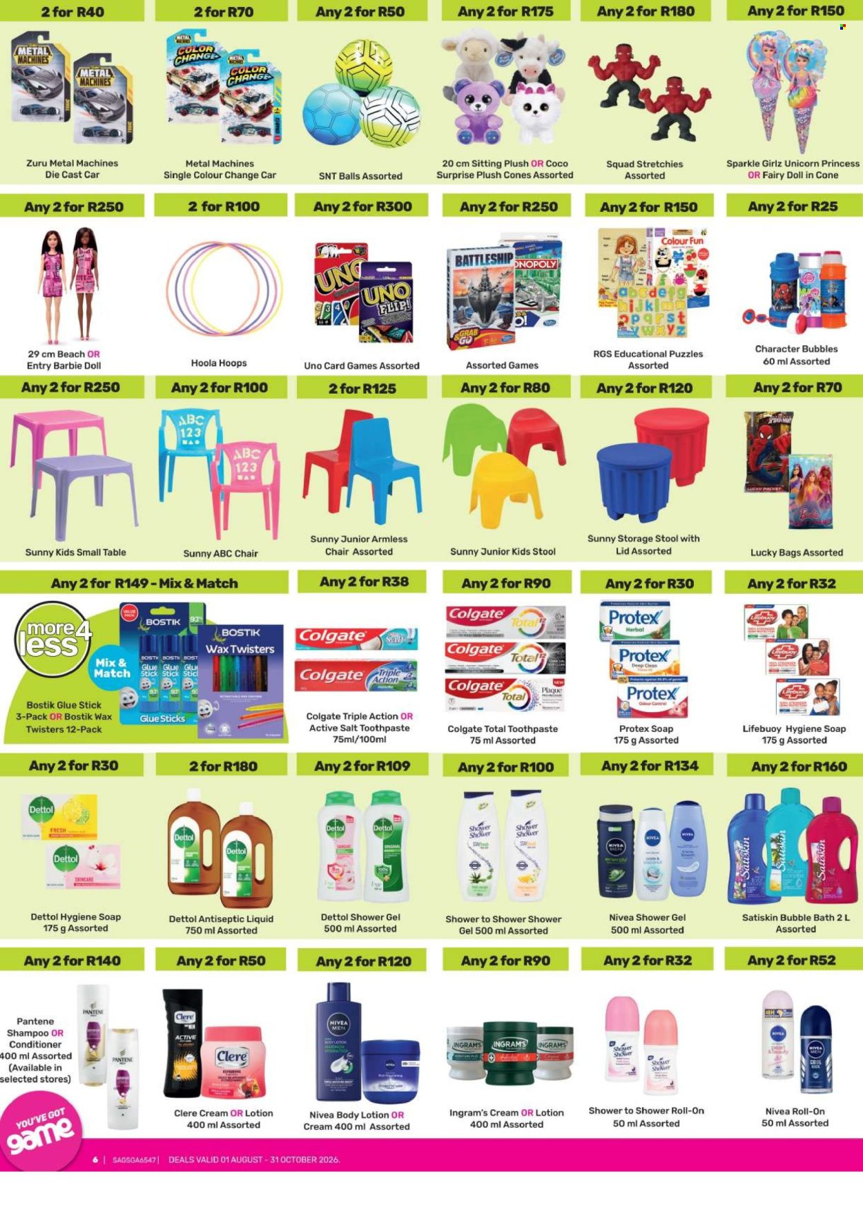Game specials - 08.01.2026 - 10.31.2026. Page 6