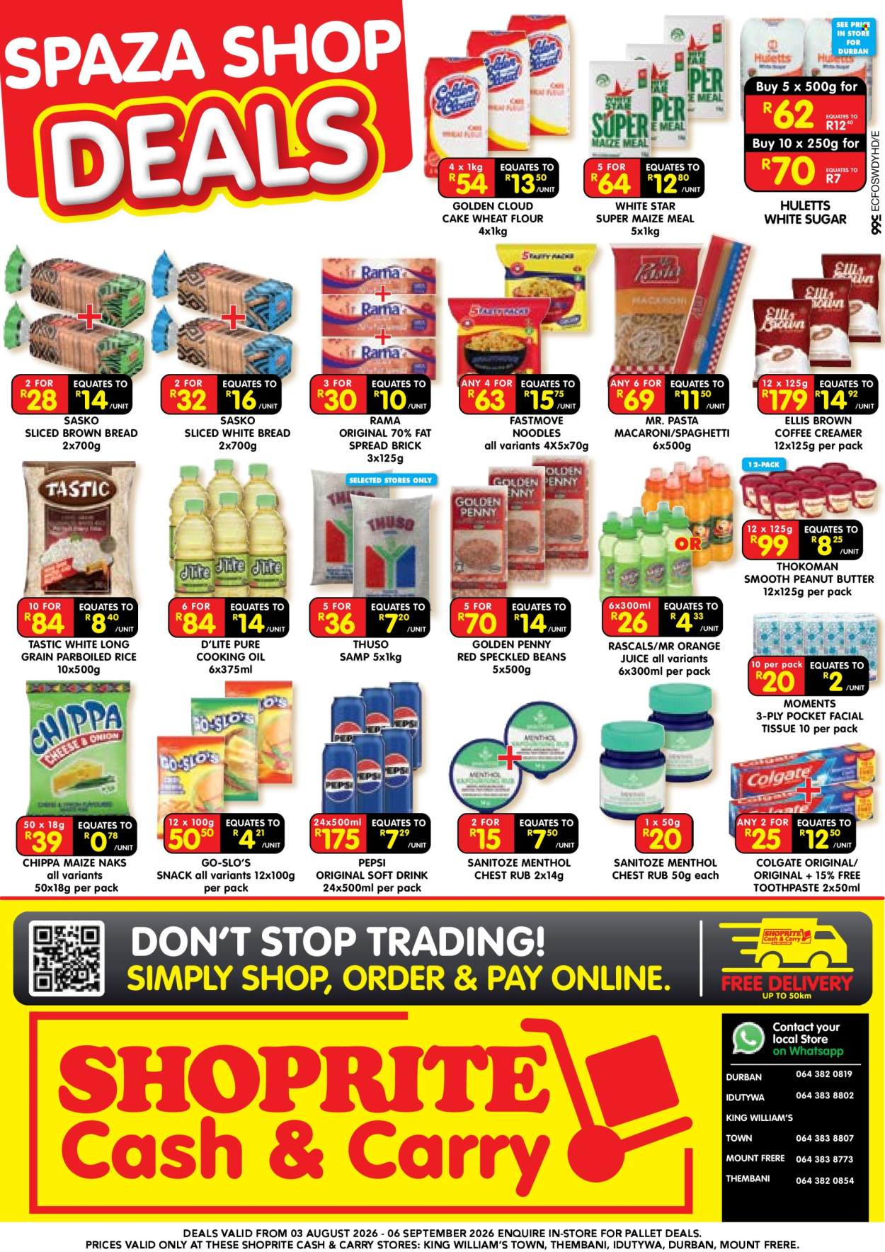 Shoprite specials - 08.03.2026 - 09.06.2026. Page 1