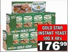 GOLD STAR INSTANT YEAST 10G X 48's