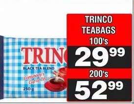 TRINCO TEABAGS 100's