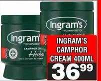 INGRAM'S CAMPHOR CREAM 400ML