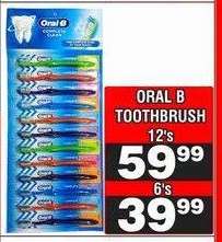 ORAL B TOOTHBRUSH 12's