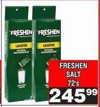 FRESHEN SALT 72's