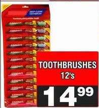 TOOTHBRUSHES 12's