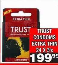 TRUST CONDOMS EXTRA THIN
