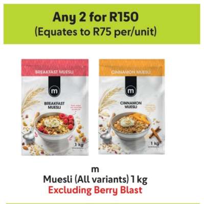 Muesli (All variants) 1 kg