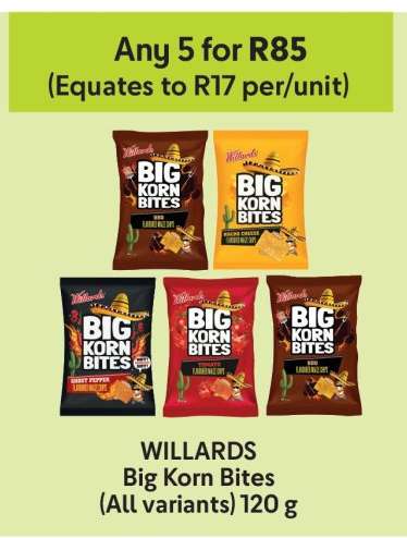 Willards Big Korn Bites
