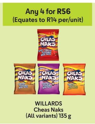 Willards Cheas Naks