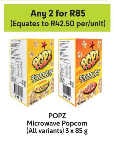 POPZ Microwave Popcorn