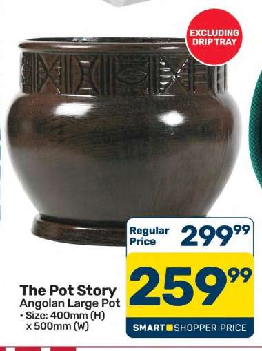 The Pot Story Angolan Large Pot