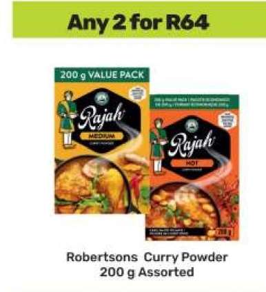 Robertsons Curry Powder 200 g Assorted