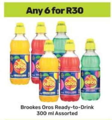 Brookes Oros Ready to Drink
