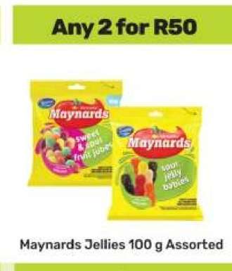 Maynards Jellies 100 g Assorted