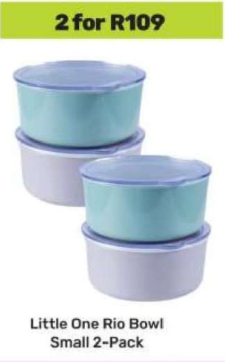 Little One Rio Bowl Small 2-Pack
